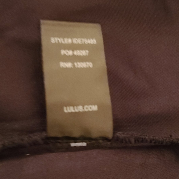 Lulus back dress  lace off the shoulder - Picture 6 of 6